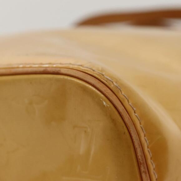 LOUIS VUITTON Monogram Vernis Houston Hand Bag Beige M91004 - Picture 16 of 16